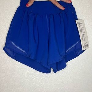 Royal blue Lululemon shorts